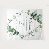 Hintergrund für Hochzeiten, Foto-Rahmen, Foto-Mess Wandteppich (Vorderseite (Horizontal))