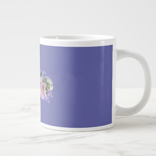 Hintergrund für Hochzeitsgeschenk für Bouquet Jumbo-Tasse (Rechts)
