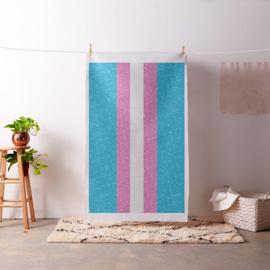 Hintergrund für Imitate Glitzer Transgender-Pride- Stoff (Beispiel)