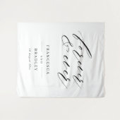 Hintergrund für immer und immer Hochzeitsfeier Wandteppich (Vorderseite (Horizontal))