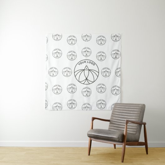 Hintergrund für kleine Unternehmen mit weißem, ben Wandteppich (Beispiel (Horizontal))