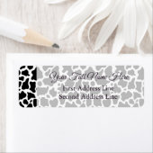 Hintergrund für Kuhmuster Hochzeitadressen (Insitu)