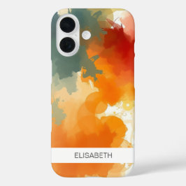 Hintergrund für künstlerische Wasserfarbe | Dein N iPhone 16 Hülle