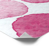 Hintergrund für künstlerisches Wasser Poster (Ecke)