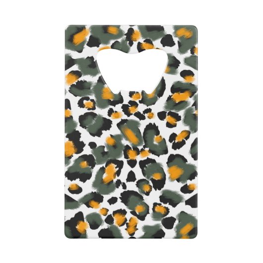 Hintergrund für Leopard-Tierdrucke Geldbeutel Flaschenöffner (Vorderseite)