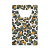 Hintergrund für Leopard-Tierdrucke Geldbeutel Flaschenöffner (Rückseite)