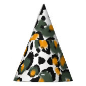 Hintergrund für Leopard-Tierdrucke Partyhütchen (Links)