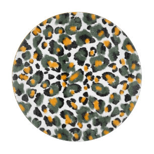 Hintergrund für Leopard-Tierdrucke Schneidebrett