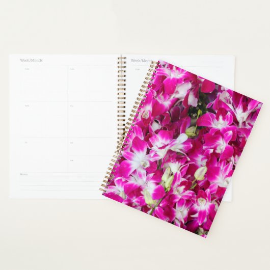 Hintergrund für lila orchid-Blume Planer (Anzeige)