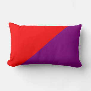 Hintergrund für lila und rote Farbe Lendenkissen
