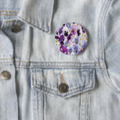 Hintergrund für lila, weiße und violette Blume Button (Beispiel)