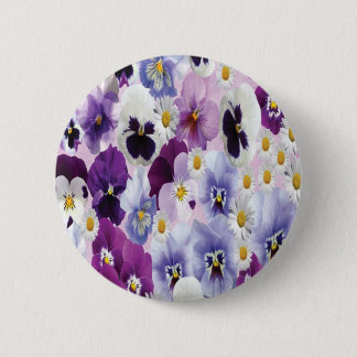 Hintergrund für lila, weiße und violette Blume Button