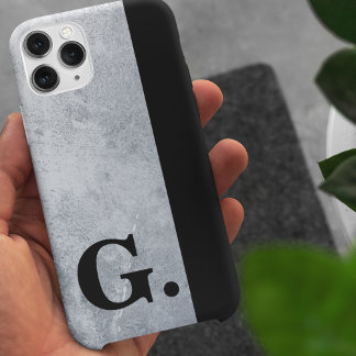 Hintergrund für Männer in der schwarzen Monogramm- Case-Mate iPhone Hülle