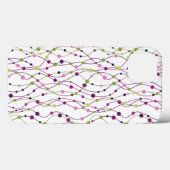 Hintergrund für mehrfarbige Punkte Case-Mate iPhone Hülle (Rückseite (Horizontal))