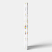 Hintergrund für mehrfarbige Punkte Case-Mate iPhone Hülle (Rückseite / Rechts)