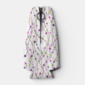 Hintergrund für mehrfarbige Punkte Flaschenkühler (Rückseite)