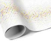 Hintergrund für mehrfarbige Punkte Geschenkpapier (Rolleneckpunkt)