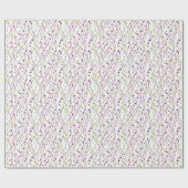 Hintergrund für mehrfarbige Punkte Geschenkpapier (Flach)