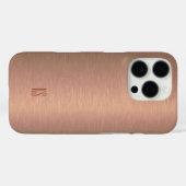 Hintergrund für metallische Kupferstruktur Case-Mate iPhone Hülle (Rückseite (Horizontal))