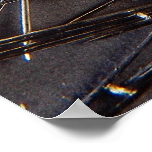 Hintergrund für metallisches Button Poster (Ecke)