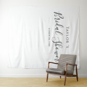 Hintergrund für Minimalistisches Brautparty Wandteppich (Beispiel (Horizontal))