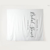 Hintergrund für Minimalistisches Brautparty Wandteppich (Vorderseite (Horizontal))