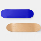Hintergrund für Minimalistisches Medium Blau Solid Skateboard (Horizontal)
