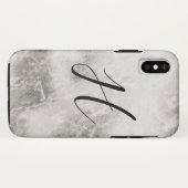 Hintergrund für Monogramm-Marmor Case-Mate iPhone Hülle (Rückseite (Horizontal))