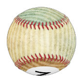 Hintergrund für Monogramm Streifen Baseball (Rückseite)