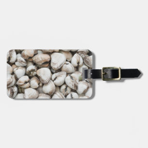 Hintergrund für Muscheln Gepäckanhänger