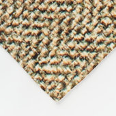 Hintergrund für natürliche Leinen, Bagger, Beige Fleecedecke (Ecke)