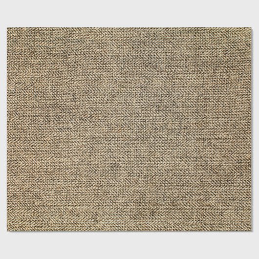 Hintergrund für natürliche Leinen, Bagger, Beige Geschenkpapier (Flach)