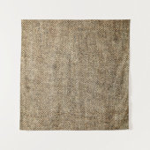 Hintergrund für natürliche Leinen, Bagger, Beige Wandteppich (Vorderseite (Horizontal))