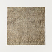 Hintergrund für natürliche Leinen, Bagger, Beige Wandteppich (Vorderseite)