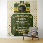 Hintergrund für niedliche Retro-Kamera Kunstpunkte Wandteppich (Beispiel)