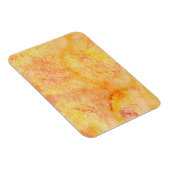 Hintergrund für Orange Wasserfarbe Magnet (Rechte Seite)