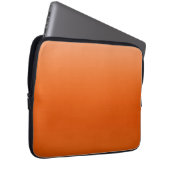 Hintergrund für orangefarbene Tapeten Laptopschutzhülle (Vorne Rechts)