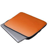 Hintergrund für orangefarbene Tapeten Laptopschutzhülle (Vorne Knopf)