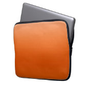 Hintergrund für orangefarbene Tapeten Laptopschutzhülle (Vorderseite Links)