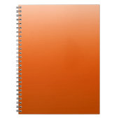 Hintergrund für orangefarbene Tapeten Notizblock (Vorderseite)