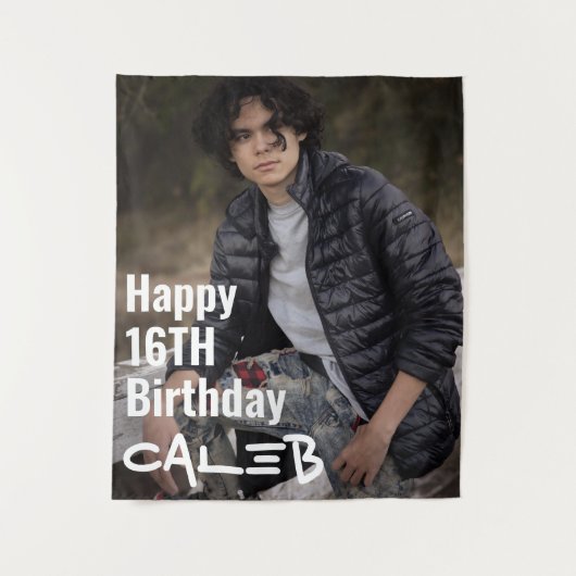 Hintergrund für personalisiertes benutzerdefiniert wandteppich (Vorderseite)