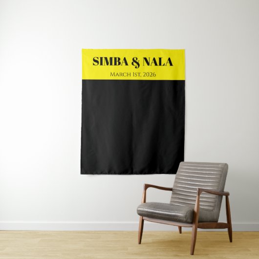 Hintergrund für Playbill Wandteppich (Beispiel)