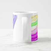 Hintergrund für Regenbogen Jumbo-Tasse (Rückseite)