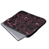 Hintergrund für rosa Mikrochip-Schaltung, 3d, ab Laptopschutzhülle (Vorne Knopf)