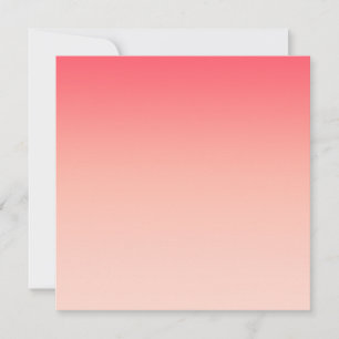 Hintergrund für rosa und pfirsichfarbene Farbverlä Dankeskarte