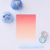 Hintergrund für rosa und pfirsichfarbene Farbverlä Flyer (Einzeln)