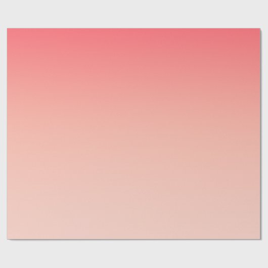 Hintergrund für rosa und pfirsichfarbene Farbverlä Geschenkpapier (Flach)