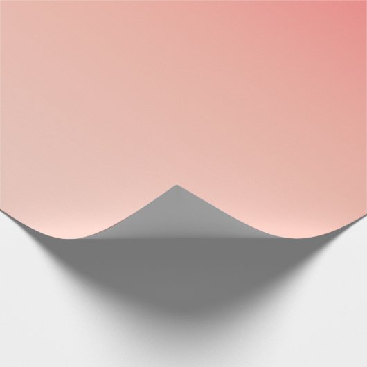 Hintergrund für rosa und pfirsichfarbene Farbverlä Geschenkpapier (Ecke)
