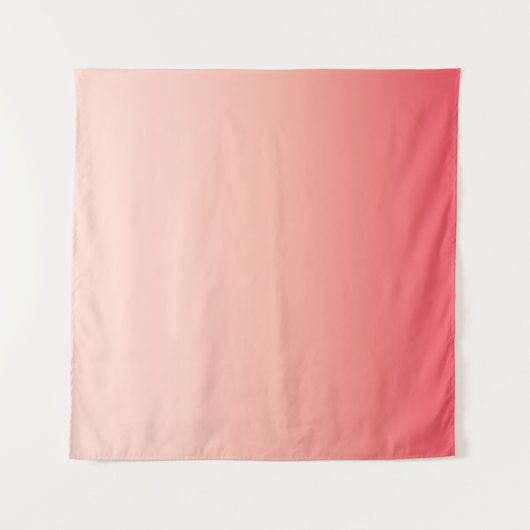 Hintergrund für rosa und pfirsichfarbene Farbverlä Wandteppich (Vorderseite (Horizontal))