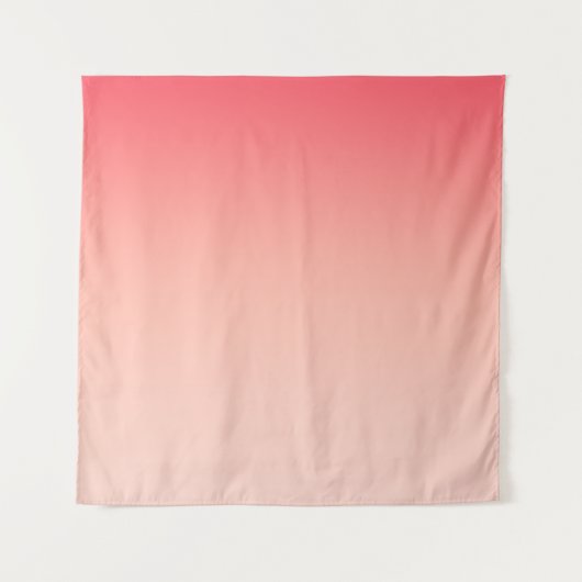 Hintergrund für rosa und pfirsichfarbene Farbverlä Wandteppich (Vorderseite)